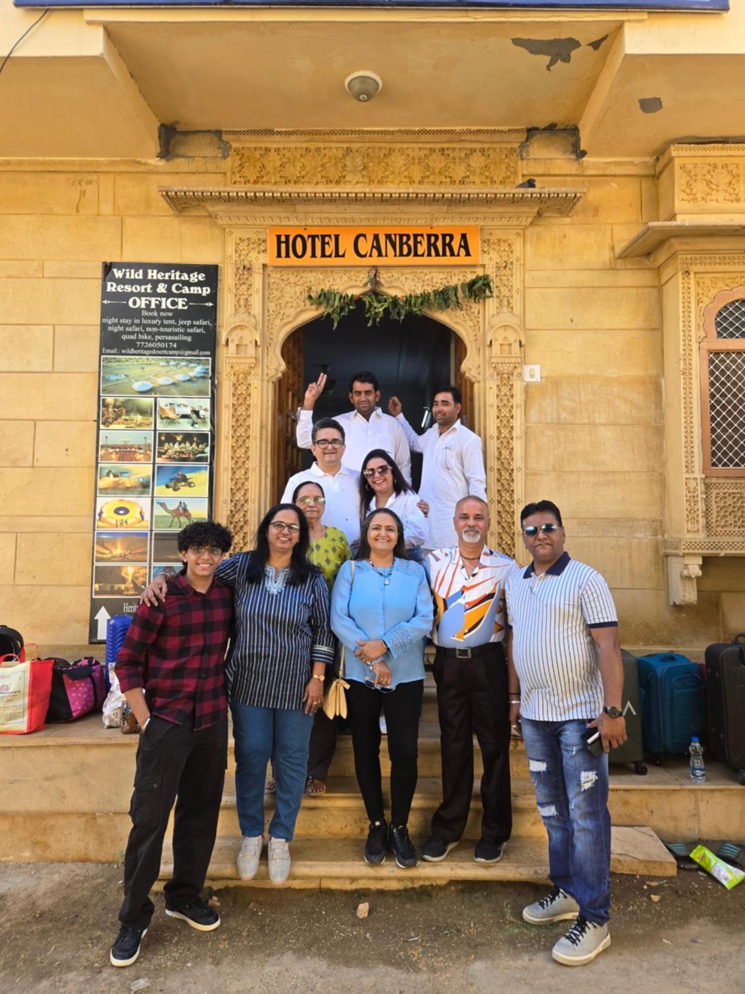 Hotel Canberra Джайсалмер Екстериор снимка
